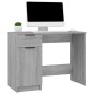 vidaXL Schreibtisch Grau Sonoma 100x50x75 cm Holzwerkstoff vidaXL Schreibtisch Grau Sonoma 100x50x75 cm Holzwerkstoff