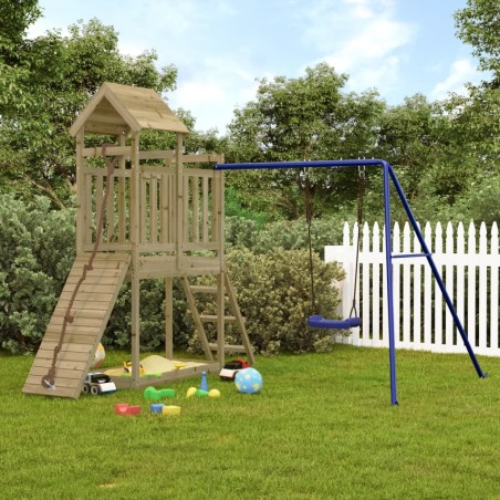 vidaXL Spielturm Imprägniertes Kiefernholz
