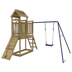 vidaXL Spielturm Imprägniertes Kiefernholz