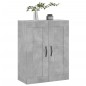 vidaXL Wandschrank Betongrau 69,5x34x90 cm Holzwerkstoff vidaXL Wandschrank Betongrau 69,5x34x90 cm Holzwerkstoff