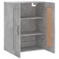 vidaXL Wandschrank Betongrau 69,5x34x90 cm Holzwerkstoff vidaXL Wandschrank Betongrau 69,5x34x90 cm Holzwerkstoff