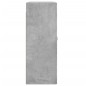 vidaXL Wandschrank Betongrau 69,5x34x90 cm Holzwerkstoff vidaXL Wandschrank Betongrau 69,5x34x90 cm Holzwerkstoff