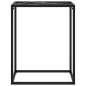 vidaXL Konsolentisch Schwarz 60x35x75 cm Hartglas vidaXL Konsolentisch Schwarz 60x35x75 cm Hartglas