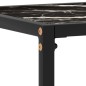 vidaXL Konsolentisch Schwarz 60x35x75 cm Hartglas vidaXL Konsolentisch Schwarz 60x35x75 cm Hartglas