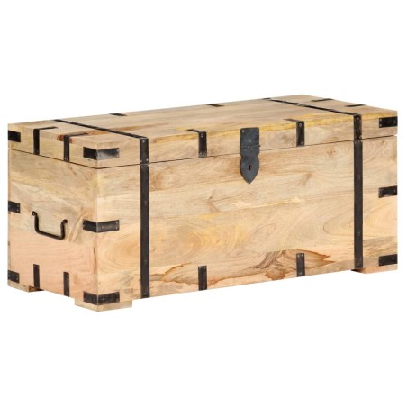 vidaXL Truhe 90x40x40 cm Mango Massivholz 