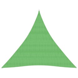 vidaXL Sonnensegel 160 g/m² Hellgrün 3,6x3,6x3,6 m HDPE