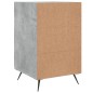 vidaXL Nachttisch Betongrau 40x40x66 cm Holzwerkstoff vidaXL Nachttisch Betongrau 40x40x66 cm Holzwerkstoff