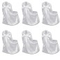 Stuhlhussen für Hochzeit Bankett 12 Stk. Weiß Stuhlhussen für Hochzeit Bankett 12 Stk. Weiß