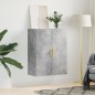 vidaXL Wandschrank Betongrau 69,5x34x90 cm vidaXL Wandschrank Betongrau 69,5x34x90 cm