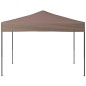 vidaXL Partyzelt Faltbar Taupe 3x3 m vidaXL Partyzelt Faltbar Taupe 3x3 m