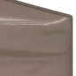 vidaXL Partyzelt Faltbar Taupe 3x3 m vidaXL Partyzelt Faltbar Taupe 3x3 m