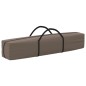vidaXL Partyzelt Faltbar Taupe 3x3 m vidaXL Partyzelt Faltbar Taupe 3x3 m