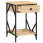 vidaXL Nachttische 2 Stk. Sonoma-Eiche 40x42x60 cm Holzwerkstoff vidaXL Nachttische 2 Stk. Sonoma-Eiche 40x42x60 cm Holzwerkstoff