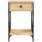 vidaXL Nachttische 2 Stk. Sonoma-Eiche 40x42x60 cm Holzwerkstoff vidaXL Nachttische 2 Stk. Sonoma-Eiche 40x42x60 cm Holzwerkstoff