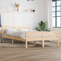 vidaXL Massivholzbett 160x200 cm