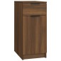 vidaXL Schreibtischschrank Braun Eiche 33,5x50x75 cm Holzwerkstoff vidaXL Schreibtischschrank Braun Eiche 33,5x50x75 cm Holzwerkstoff