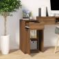 vidaXL Schreibtischschrank Braun Eiche 33,5x50x75 cm Holzwerkstoff vidaXL Schreibtischschrank Braun Eiche 33,5x50x75 cm Holzwerkstoff