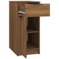 vidaXL Schreibtischschrank Braun Eiche 33,5x50x75 cm Holzwerkstoff vidaXL Schreibtischschrank Braun Eiche 33,5x50x75 cm Holzwerkstoff