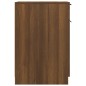 vidaXL Schreibtischschrank Braun Eiche 33,5x50x75 cm Holzwerkstoff vidaXL Schreibtischschrank Braun Eiche 33,5x50x75 cm Holzwerkstoff