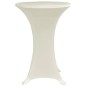 Stehtischhussen 4 Stk. Ø 80 cm Creme Stretch Stehtischhussen 4 Stk. Ø 80 cm Creme Stretch