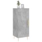 vidaXL Sideboard Betongrau 34,5x34x90 cm Holzwerkstoff vidaXL Sideboard Betongrau 34,5x34x90 cm Holzwerkstoff