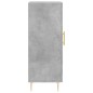 vidaXL Sideboard Betongrau 34,5x34x90 cm Holzwerkstoff vidaXL Sideboard Betongrau 34,5x34x90 cm Holzwerkstoff