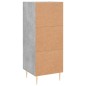 vidaXL Sideboard Betongrau 34,5x34x90 cm Holzwerkstoff vidaXL Sideboard Betongrau 34,5x34x90 cm Holzwerkstoff
