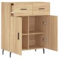 vidaXL Sideboard Sonoma-Eiche 69,5x34x90 cm Holzwerkstoff vidaXL Sideboard Sonoma-Eiche 69,5x34x90 cm Holzwerkstoff