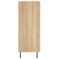 vidaXL Sideboard Sonoma-Eiche 69,5x34x90 cm Holzwerkstoff vidaXL Sideboard Sonoma-Eiche 69,5x34x90 cm Holzwerkstoff