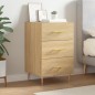 vidaXL Nachttisch Sonoma-Eiche 40x40x66 cm Holzwerkstoff vidaXL Nachttisch Sonoma-Eiche 40x40x66 cm Holzwerkstoff
