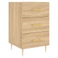 vidaXL Nachttisch Sonoma-Eiche 40x40x66 cm Holzwerkstoff vidaXL Nachttisch Sonoma-Eiche 40x40x66 cm Holzwerkstoff