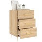 vidaXL Nachttisch Sonoma-Eiche 40x40x66 cm Holzwerkstoff vidaXL Nachttisch Sonoma-Eiche 40x40x66 cm Holzwerkstoff