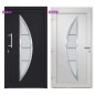 vidaXL Haustür Anthrazit 108x208 cm vidaXL Haustür Anthrazit 108x208 cm