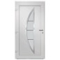 vidaXL Haustür Anthrazit 108x208 cm vidaXL Haustür Anthrazit 108x208 cm