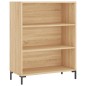 vidaXL Bücherregal Sonoma-Eiche 69,5x32,5x90 cm Holzwerkstoff vidaXL Bücherregal Sonoma-Eiche 69,5x32,5x90 cm Holzwerkstoff