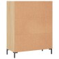 vidaXL Bücherregal Sonoma-Eiche 69,5x32,5x90 cm Holzwerkstoff vidaXL Bücherregal Sonoma-Eiche 69,5x32,5x90 cm Holzwerkstoff