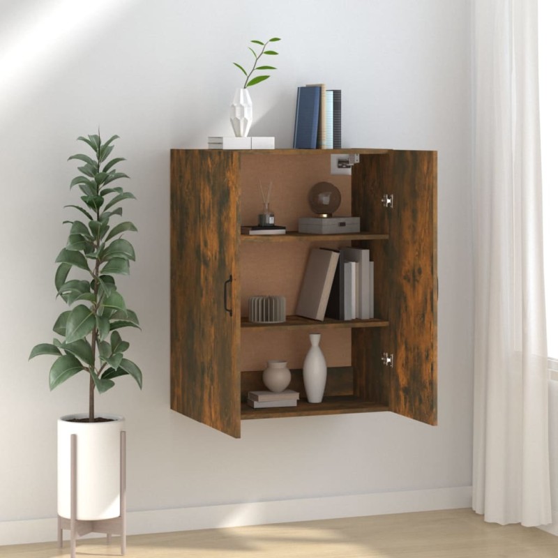 vidaXL Hängeschrank Räuchereiche 69,5x34x90 cm Holzwerkstoff vidaXL Hängeschrank Räuchereiche 69,5x34x90 cm Holzwerkstoff