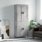 vidaXL Highboard Betongrau 69,5x34x180 cm Holzwerkstoff vidaXL Highboard Betongrau 69,5x34x180 cm Holzwerkstoff