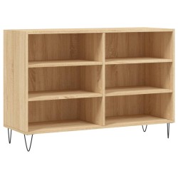 vidaXL Sideboard Sonoma-Eiche 103,5x35x70 cm Holzwerkstoff