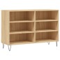 vidaXL Sideboard Sonoma-Eiche 103,5x35x70 cm Holzwerkstoff vidaXL Sideboard Sonoma-Eiche 103,5x35x70 cm Holzwerkstoff