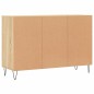 vidaXL Sideboard Sonoma-Eiche 103,5x35x70 cm Holzwerkstoff vidaXL Sideboard Sonoma-Eiche 103,5x35x70 cm Holzwerkstoff