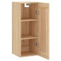 vidaXL Wandschrank Sonoma-Eiche 34,5x34x90 cm Holzwerkstoff vidaXL Wandschrank Sonoma-Eiche 34,5x34x90 cm Holzwerkstoff