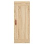 vidaXL Wandschrank Sonoma-Eiche 34,5x34x90 cm Holzwerkstoff vidaXL Wandschrank Sonoma-Eiche 34,5x34x90 cm Holzwerkstoff