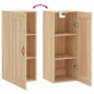 vidaXL Wandschrank Sonoma-Eiche 34,5x34x90 cm Holzwerkstoff vidaXL Wandschrank Sonoma-Eiche 34,5x34x90 cm Holzwerkstoff
