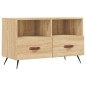 vidaXL TV-Schrank Sonoma-Eiche 80x36x50 cm Holzwerkstoff vidaXL TV-Schrank Sonoma-Eiche 80x36x50 cm Holzwerkstoff