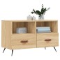 vidaXL TV-Schrank Sonoma-Eiche 80x36x50 cm Holzwerkstoff vidaXL TV-Schrank Sonoma-Eiche 80x36x50 cm Holzwerkstoff