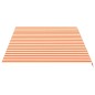 vidaXL Markisenbespannung Gelb und Orange 5x3,5 m vidaXL Markisenbespannung Gelb und Orange 5x3,5 m