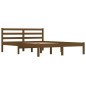 vidaXL Massivholzbett Kiefer 120x190 cm Honigbraun vidaXL Massivholzbett Kiefer 120x190 cm Honigbraun