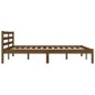 vidaXL Massivholzbett Kiefer 120x190 cm Honigbraun vidaXL Massivholzbett Kiefer 120x190 cm Honigbraun