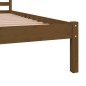 vidaXL Massivholzbett Kiefer 120x190 cm Honigbraun vidaXL Massivholzbett Kiefer 120x190 cm Honigbraun